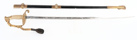 WWI US NAVY OFFICER SWORD BY PASQUALE SAN FRAN