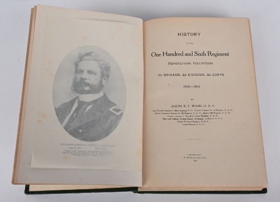 CIVIL WAR UNIT HISTORY 106TH PENNSYLVANIA VOLS.