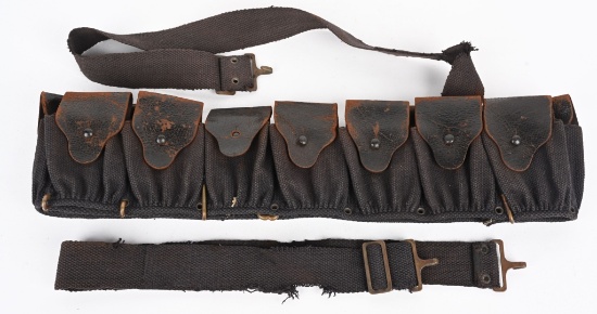 MILLS MARINE CORPS LEE RIFLE CARTRIDGE BELT