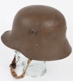 WW1 AUSTRIAN M1918 BERNDORF HELMET W/ LINER WWI