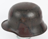 WW1 IMPERIAL GERMAN CAMO M1917 HELMET WWI