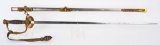 M1860 STAFF OFFICER'S SWORD NAMED 4TH VA. INF. REG