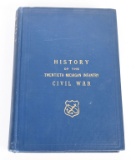 CIVIL WAR 20th MICHIGAN INFANTRY UNIT HISTORY 1904
