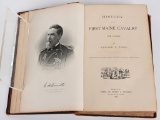 CIVIL WAR 1ST MAINE CAVALRY UNIT HISTORY 1887