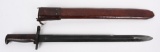 WWI U.S. M1905 BAYONET 1906 WITH 1907 SCABBARD