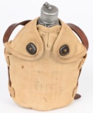 WW1 FIRST PATTERN M1910 SEAMLESS CANTEEN W/ COVER