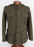 WW1 USMC SERVICE FOREST GREEN TUNIC SIZE 3 WWI