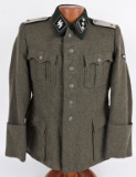 WWII WAFFEN SS HAUPTSTURMFÜHRER'S SERVICE TUNIC