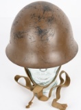 WWII JAPANESE (IJA) TYPE 90 COMBAT HELMET w LINER