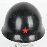 WWII IMPERIAL JAPANESE ARMY TYPE 90 COMBAT HELMET