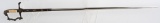 PRE CIVIL WAR EAGLE HEAD POMMEL SWORD
