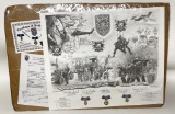 VIETNAM SIGNED ART PRINT 5 MEDAL OF HONOR WINNERS
