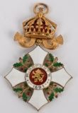 BULGARIAN CIVIL MERIT ORDER III CLASS COMMANDER