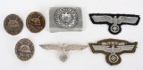 WWII NAZI GERMAN WEHRMACHT INSIGNIA LOT NSKK WW2