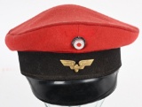 WWII NAZI GERMAN REICHSBAHN CONDUCTOR'S VISOR HAT