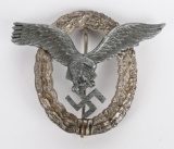 WWII NAZI GERMAN LUFTWAFFE PILOT BADGE WW2