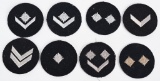 WWII NAZI GERMAN MARINE HJ / DJ RANK INSIGNIA LOT