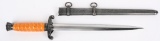 WWII NAZI GERMAN EARLY ARMY DAGGER BY TIGER WW2