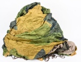 WWII GERMAN LUFTWAFFE PARATROOPER CAMO PARACHUTE