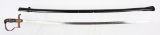WWII NAZI GERMAN OFFICER'S SWORD & SCABBARD WW2