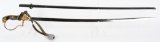 WWII NAZI GERMAN ARMY LION HEAD OFFICER SWORD WW2