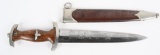 WWII NAZI GERMAN SA M33 DAGGER BONTGEN & SABIN