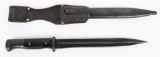 WWII NAZI GERMAN K98 BAYONET MATCHING F.W. HOLLER