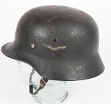 WWII NAZI GERMAN LUFTWAFFE M35 DOUBLE DECAL HELMET