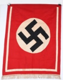 WWII NAZI GERMAN NSDAP POLITICAL PODIUM BANNER
