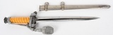 WWII NAZI GERMAN ARMY OFFICER'S DAGGER W/ KNOT WW2