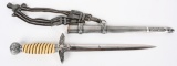 WWII NAZI GERMAN 2ND MODEL LUFTWAFFE DAGGER WW2