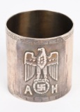 WWII NAZI ADOLF HITLER FORMAL SERVICE NAPKIN RING