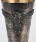 WWII NAZI GERMAN WEHRMACHT SILVER TROPHY CUP WW2