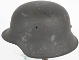 WWII NAZI GERMAN M42 COMBAT HELMET W/ LINER WW2