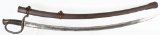 CIVIL WAR ARTILLERY ENLISTED NCO SWORD W/ SCABBARD