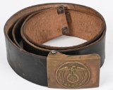 WWII NAZI GERMAN SA EM/NCO'S BELT & BUCKLE WW2