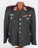 WWII NAZI GERMAN LUFTWAFFE FLAK UNIFORM W RIBBON