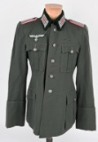 WWII NAZI GERMAN PANZER OFFICER M36 TUNIC WW2