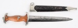 WWII NAZI GERMAN NSKK M33 DAGGER BY KOBER WW2