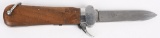 WWII NAZI GERMAN PARATROOPER GRAVITY KNIFE BY SMF