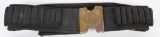 US M1887 45/70 CARTRIDGE BELT W/ MASS MILLS PLATE
