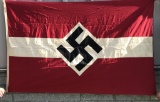 WWII NAZI GERMAN HITLER YOUTH FLAG W/ TAG WW2