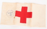 WWII NAZI GERMAN DRK PERSONNEL'S DUTY ARMBAND WW2