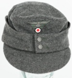WWII NAZI GERMAN WEHRMACHT M43 ENLISTED CAP WW2