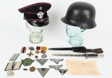 WWII NAZI GERMAN VET BRING BACK ITEMS 88TH DIV WW2