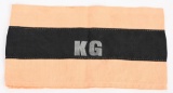 WWII NAZI GERMAN KOVNO JEWISH GHETTO ARMBAND WW2