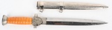 WWII NAZI SOCIAL WELFARE LEADER'S DRESS DAGGER WW2