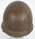 WWII US ARMY FIXED BAIL M1 HELMET FIRESTONE LINER
