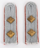 WWII WAFFEN SS RECONNAISSANCE SHOULDER BOARDS