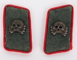 WWII NAZI GERMAN HEER ASSAULT GUNNER COLLAR TABS